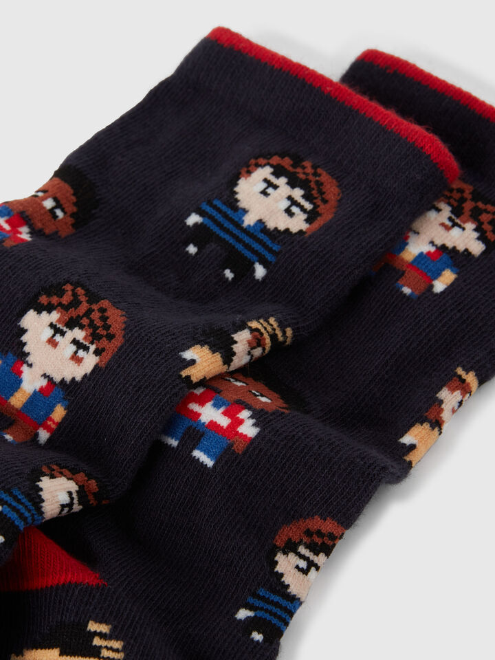 KNITTED SOCKS Junior Boy image number 2